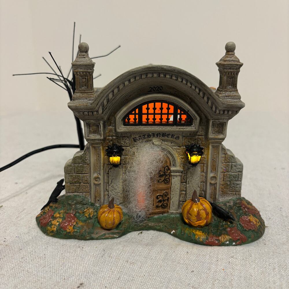 Department 56 Collectible Rest In Peace Light Up Cemetery Crypt 2020
